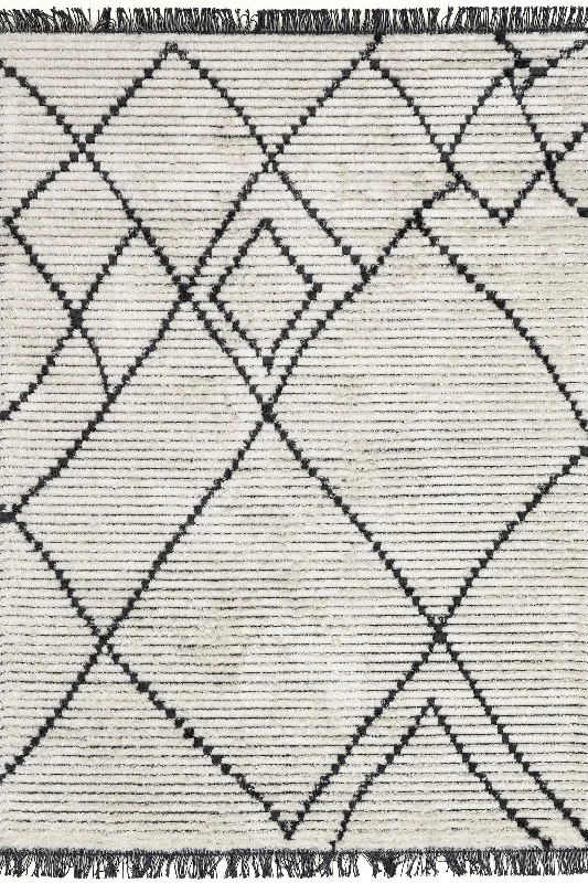 Daniella Moroccan Shag Rug | Beige