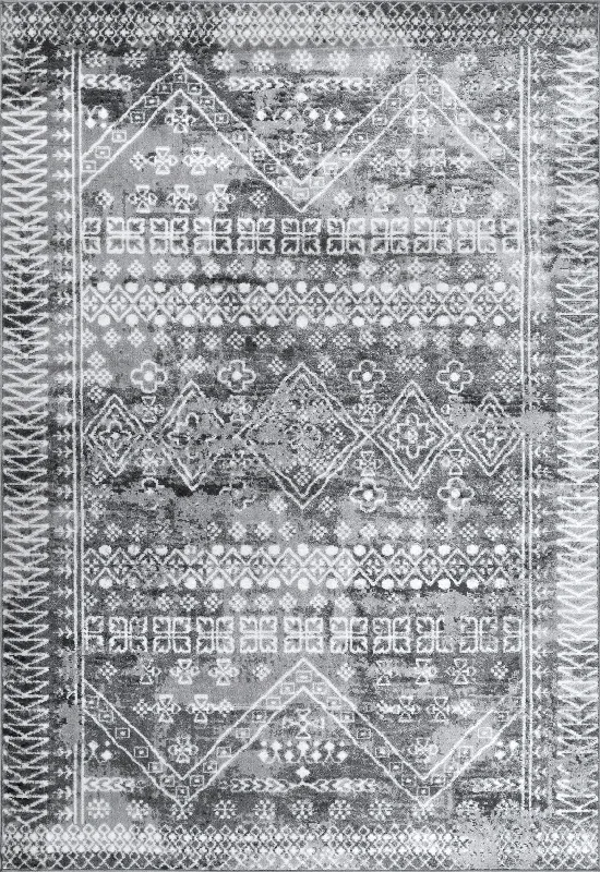 Evanescent Moroccan Rug | Grey