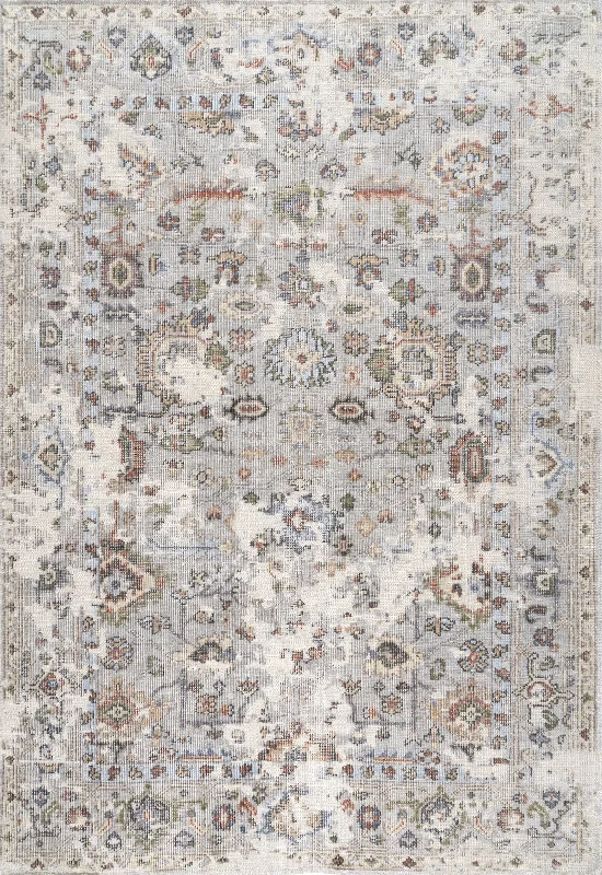 Hand Knotted Oriental Garden Rug | Multicolor