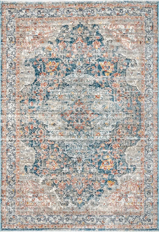 Impassioned Medallion Rug | Blue