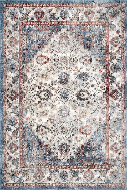 Ivied Medallion Rug | Blue