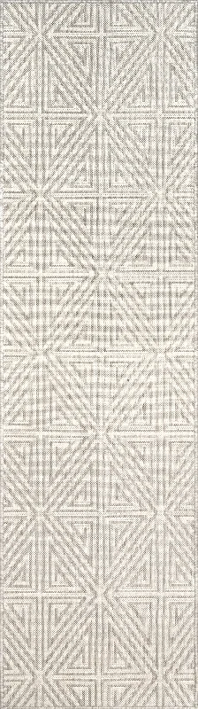 Kite Trellis Indoor/Outdoor Rug | Grey