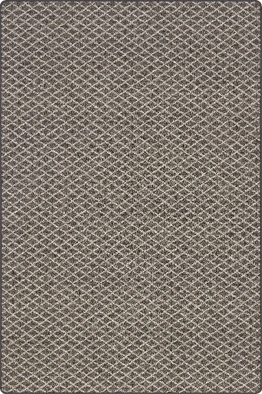 Kittiwake Micro-Trellis Custom Sample Rug | Charcoal