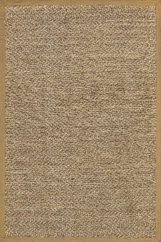 Kyoko Herringbone Seagrass Rug | Beige