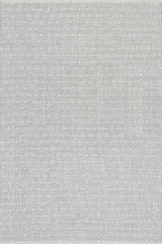 Optic Diamond Handwoven Cotton Rug | Grey