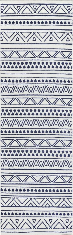 Pamela Fiesta Stripes Rug | Blue