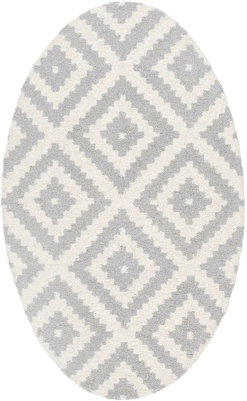 Scandinavia Diamond Rug | Light Grey