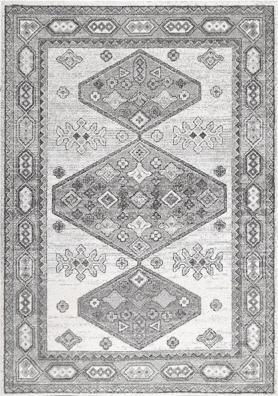 Tribal Cartouche Rug | Beige