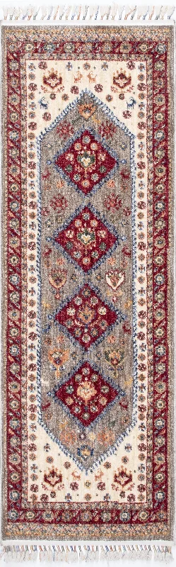 Tribal Tale Medallion Rug | Beige