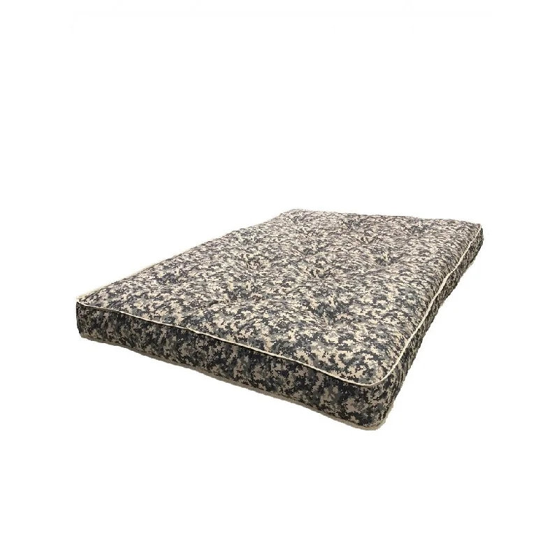 8" Camo Double Foam Full Mattress