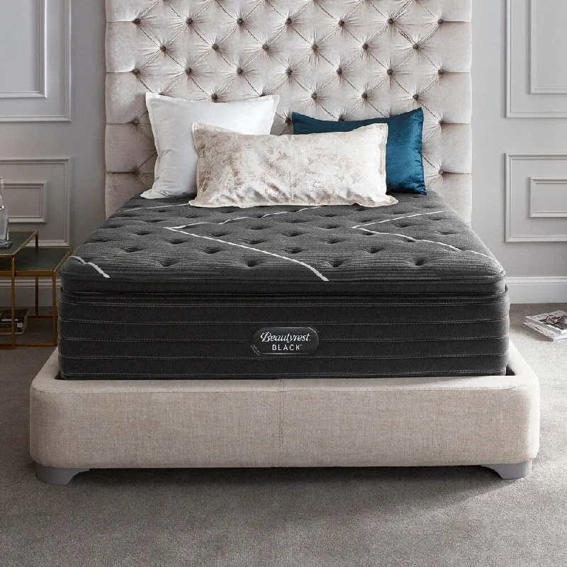 Beautyrest Black C-Class 16-inch Plush Pillow Top Mattress Set