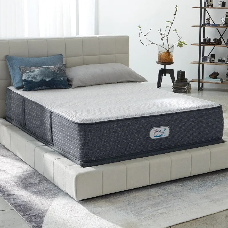 Beautyrest Platinum Atlas Cove 13-inch Firm Full-size Hybrid Mattress Set - N/A