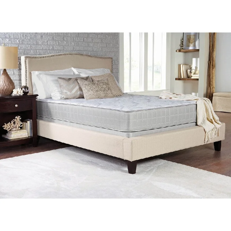 Della White 10.5" California King Mattress