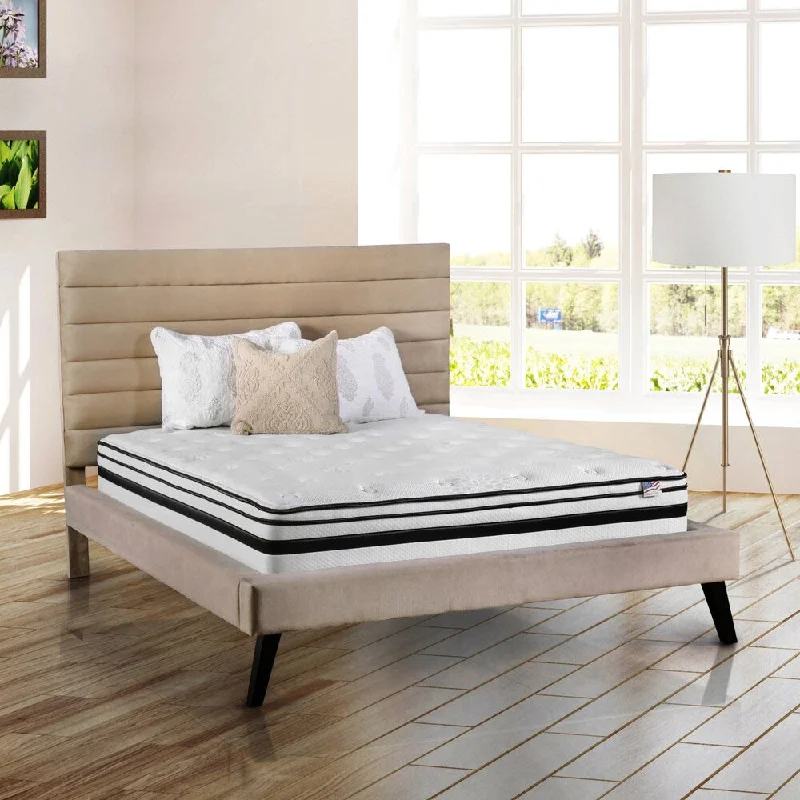 Furniture of America Genta 12-inch King-size Pillow Top Mattress