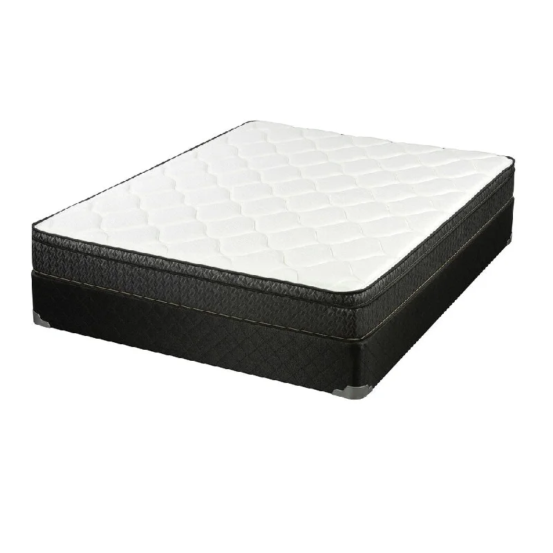 Johanna White and Grey 9.25-inch Innerspring Mattress