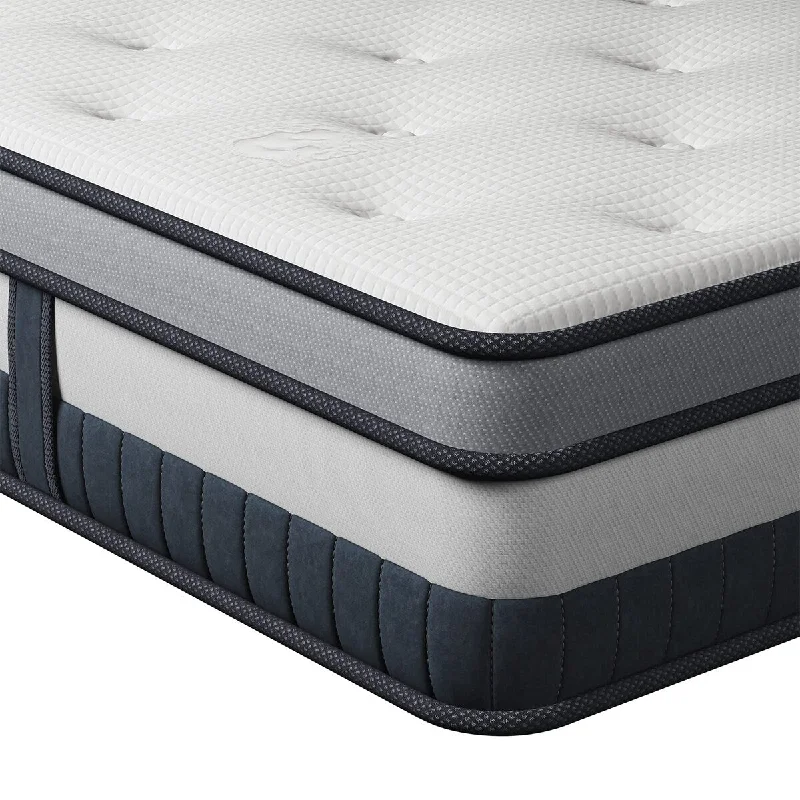 Mattress 8 Inch Innerspring Multilayer Hybrid XL Twin Mattress - Ergonomic Design with Memory Foam and Pocket Spring Mattress