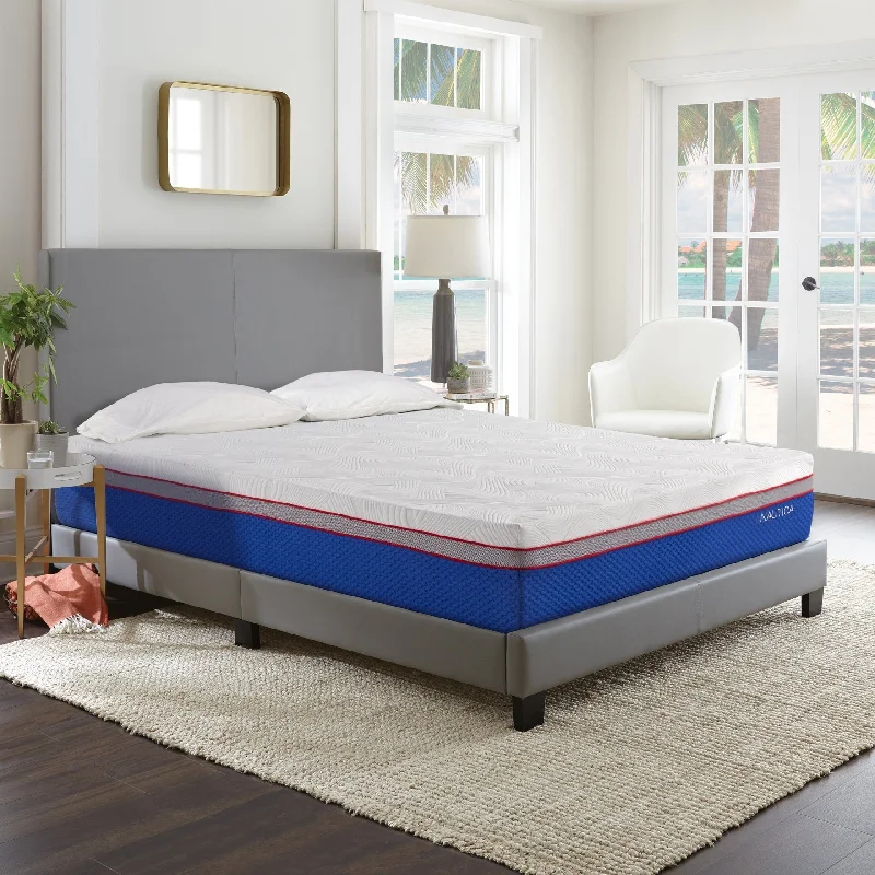 Nautica® 12" Serenity Medium Plush Gel Memory Foam Mattress