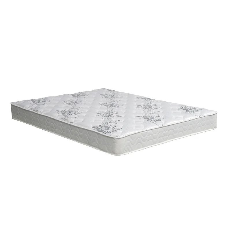 Nili Contemporary White Full Tight Top Mattress by Furniture of America