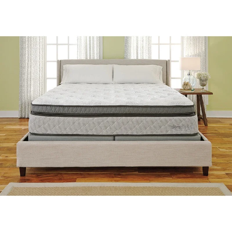 Sierra Sleep Mount Whitney Box Top California King-size Mattress Set