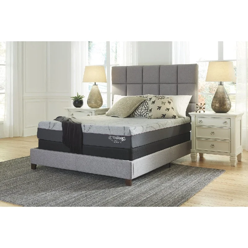 Signature Design by Ashley Palisades 10 Inch Foam Mattress with Head-Foot Model-Best Adjustable Bed Frame