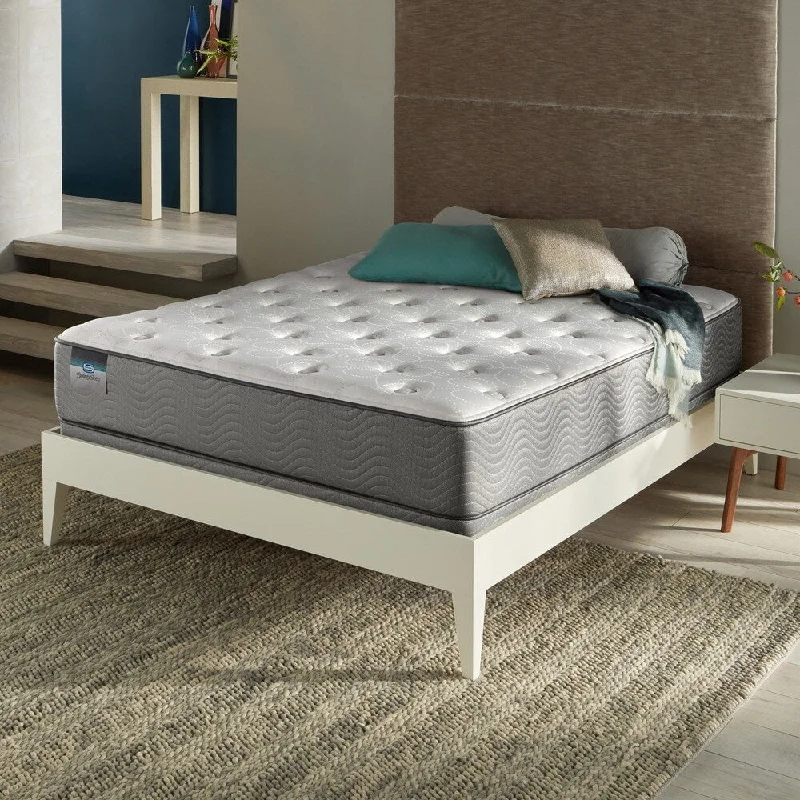 Simmons Beautysleep Cedar Creek Cove 11.5-inch Twin XL-sized Plush Mattress Set - N/A