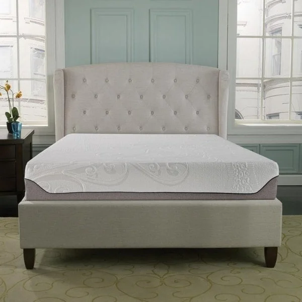 Sleep Sync 12-inch Gel Memory Foam Mattress with Ice Fiber