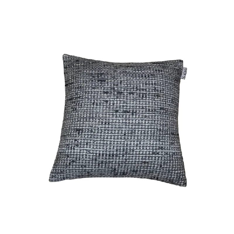 Aurelle Home Grey 20-inch Square Conemporary Feather Pillow