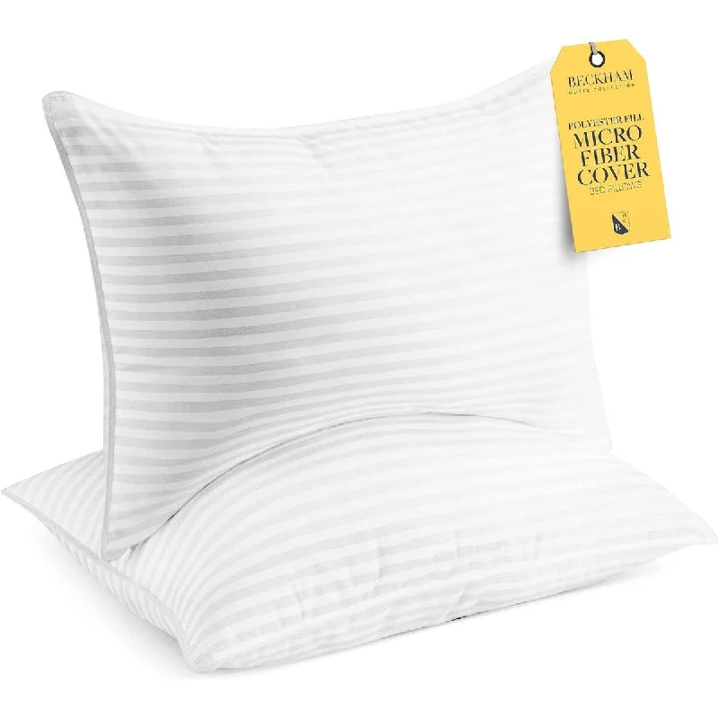 Bed Pillows Set of 2 - Microfiber Pillow