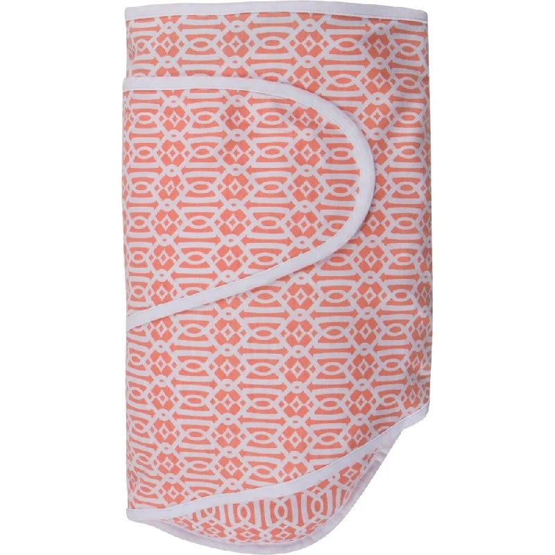 Coral Lattice Miracle Blanket Swaddle Wrap