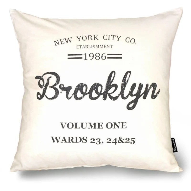 Cotton Linen Pillow Case Brooklyn 18 x 18