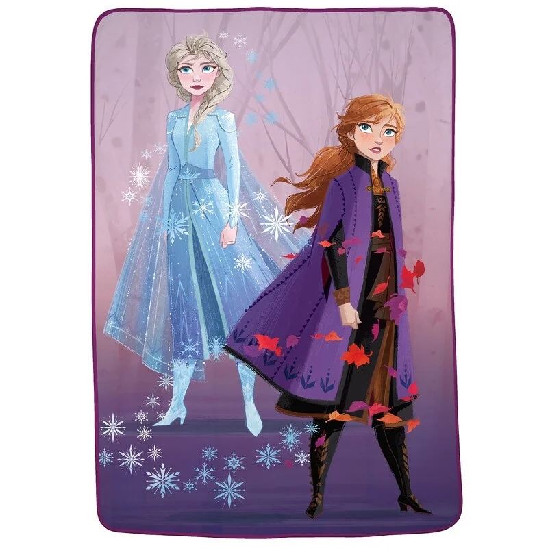 Frozen 2 "Swirling Leaves" Blanket