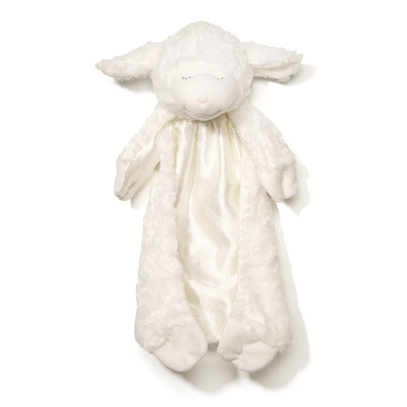 Gund Winky Lamb Huggybuddy Stuffed Animal with Built-in Baby Blanket, White, 15 in