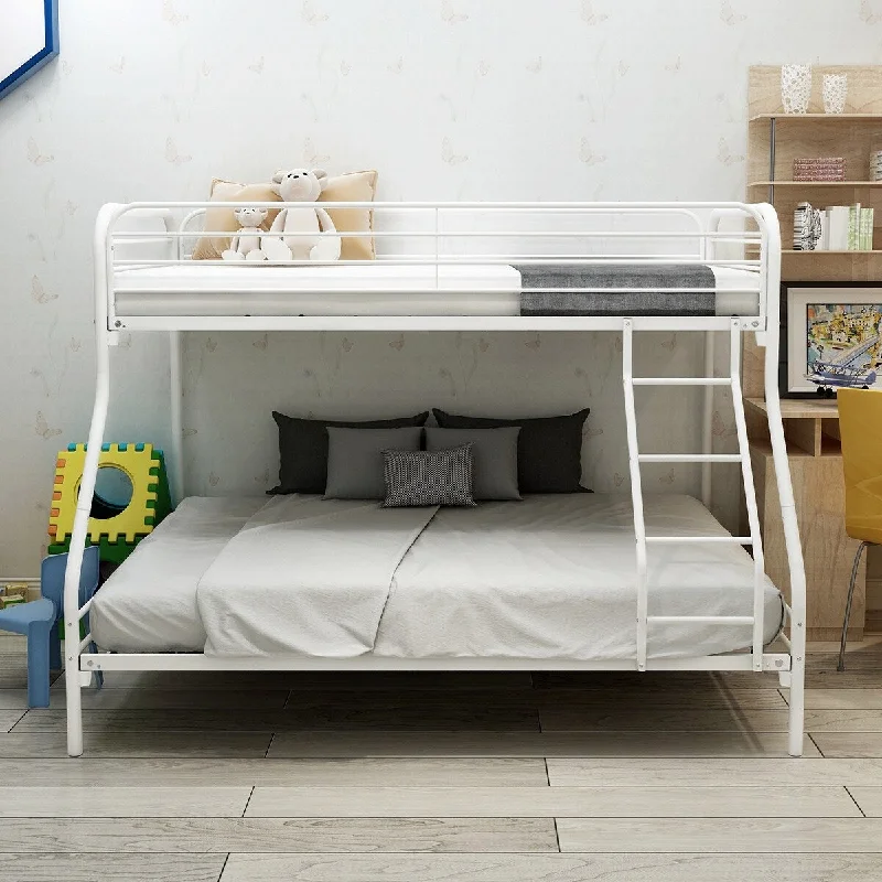 Heavy Duty TwinOverFull Metal Bunk Bed