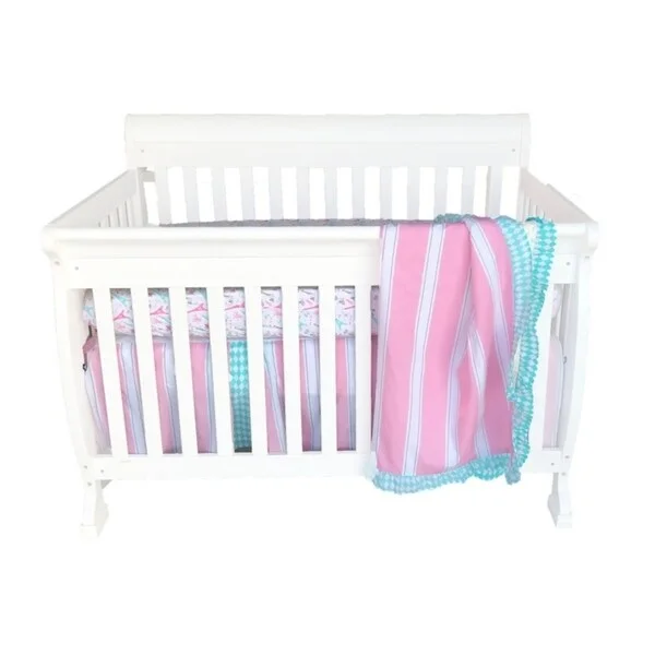 Pam Grace Creations Simply Posh 4-Piece Crib Bedding Set