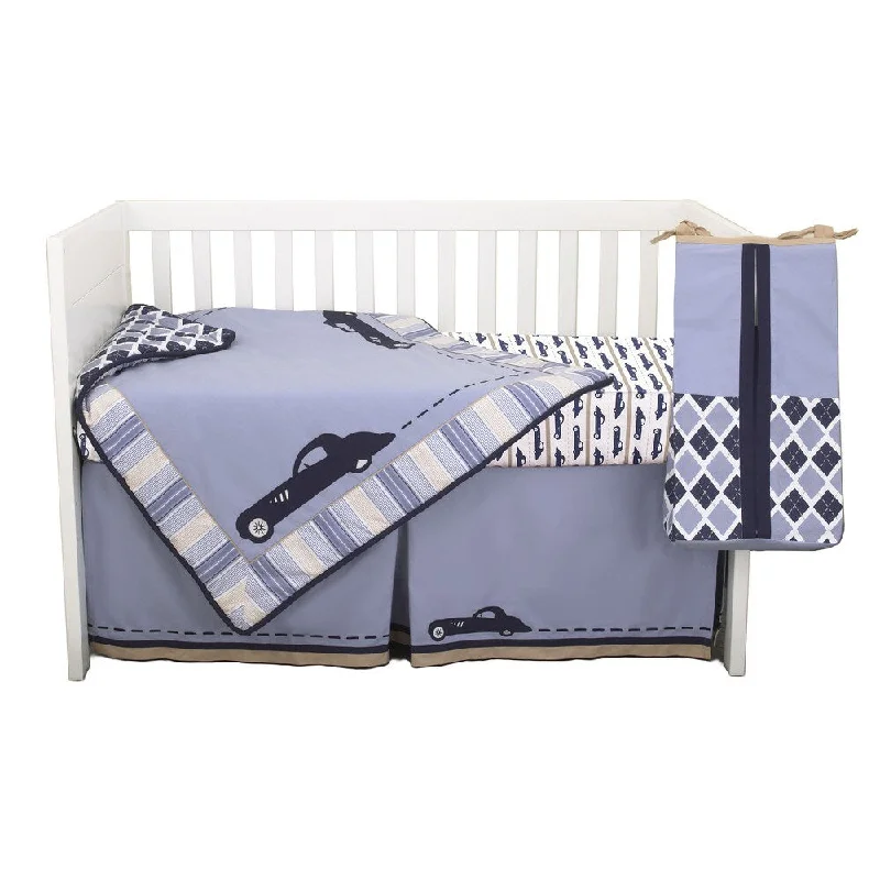 Petit Tresor Luca 4-piece Boy Crib Bedding Set