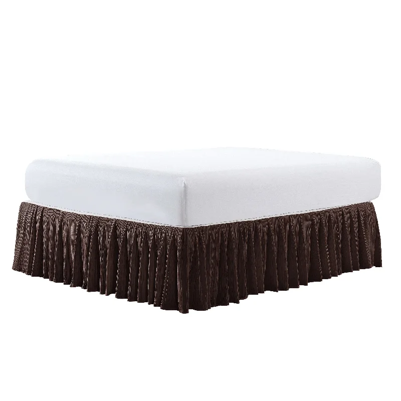 Serenta 18 Inch Drop Diamond Square Matching Bed Skirt