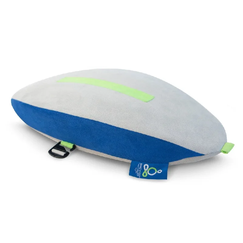 Sleep Yoga GO Posture Pillow for Home or Travel - Customizable lumbar and neck stretch and support - improve posture