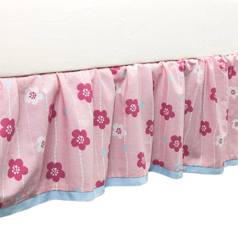 True Baby Sweet Tweet Bed Ruffle Floral