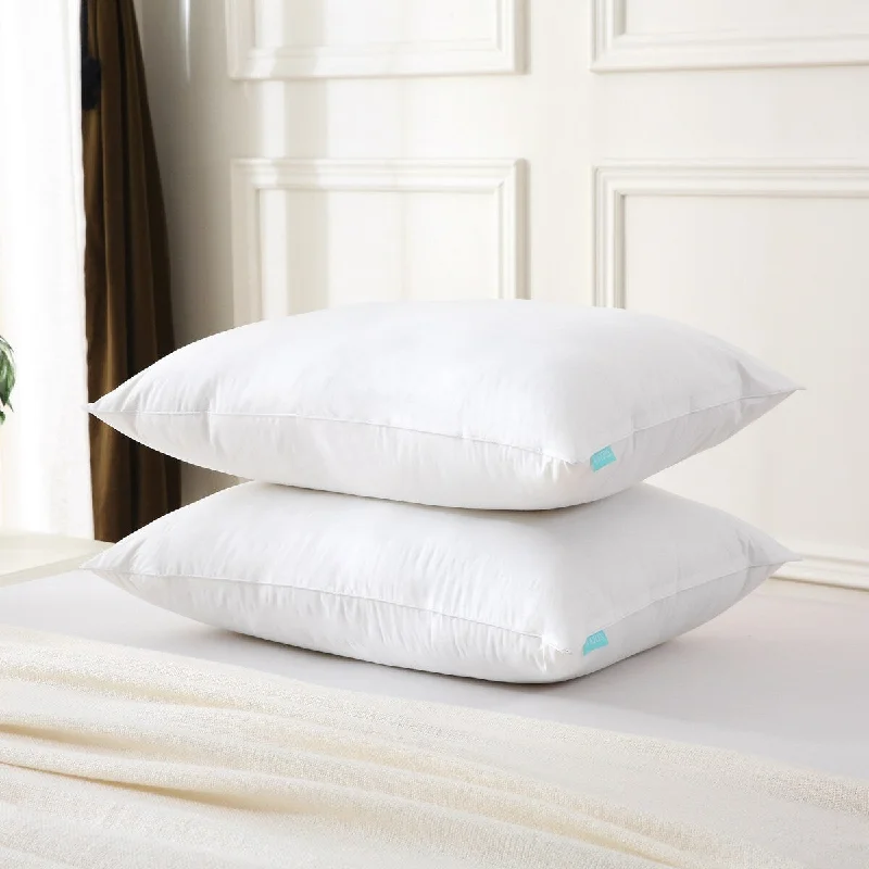 Waverly White Feather and Down Blend Pillow, Set of 2