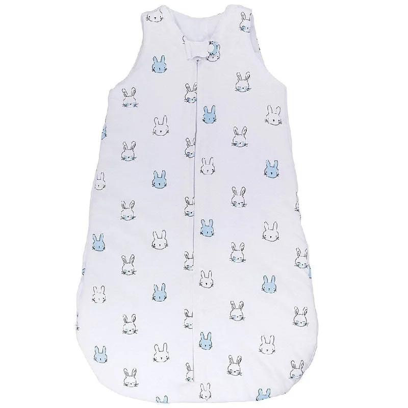 Winter Wearable Blanket Sleep Bag Blue Bunnies - Small 0-3 Months - N/A