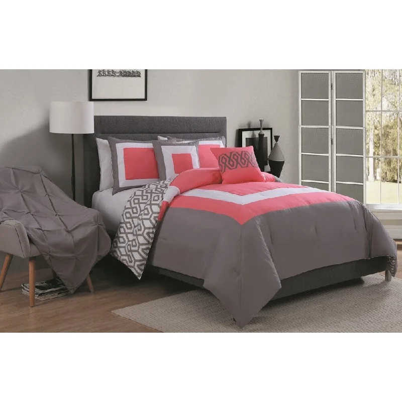 Avondale Manor Parker 6-piece Comforter Set with Bonus Throw