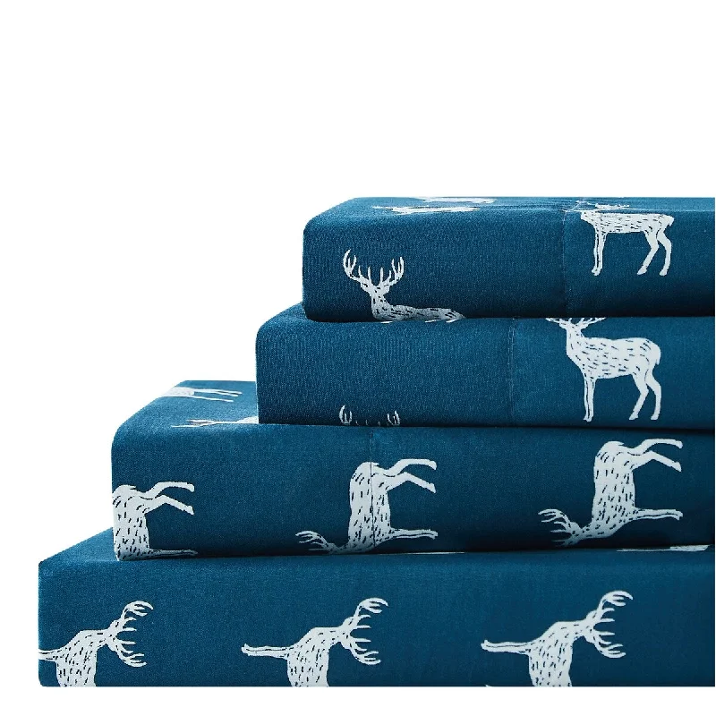 Contempo Deer 4-piece Sheet Set