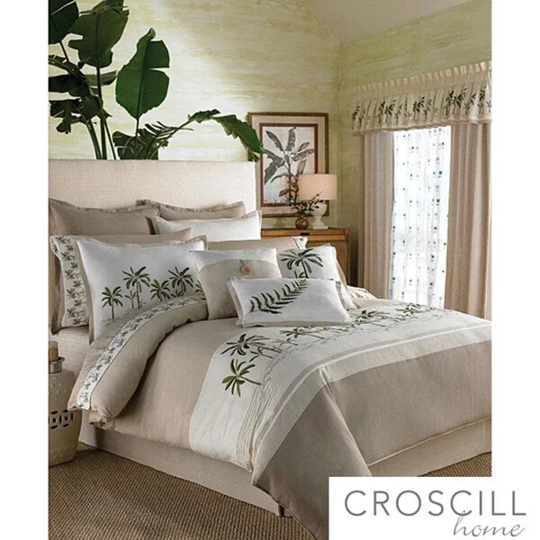 Croscill Fiji Queen-size 4-piece Comforter Set - White