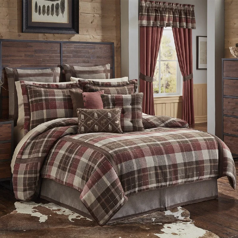 Croscill Kent Jacquard Woven 4 Piece Comforter Set