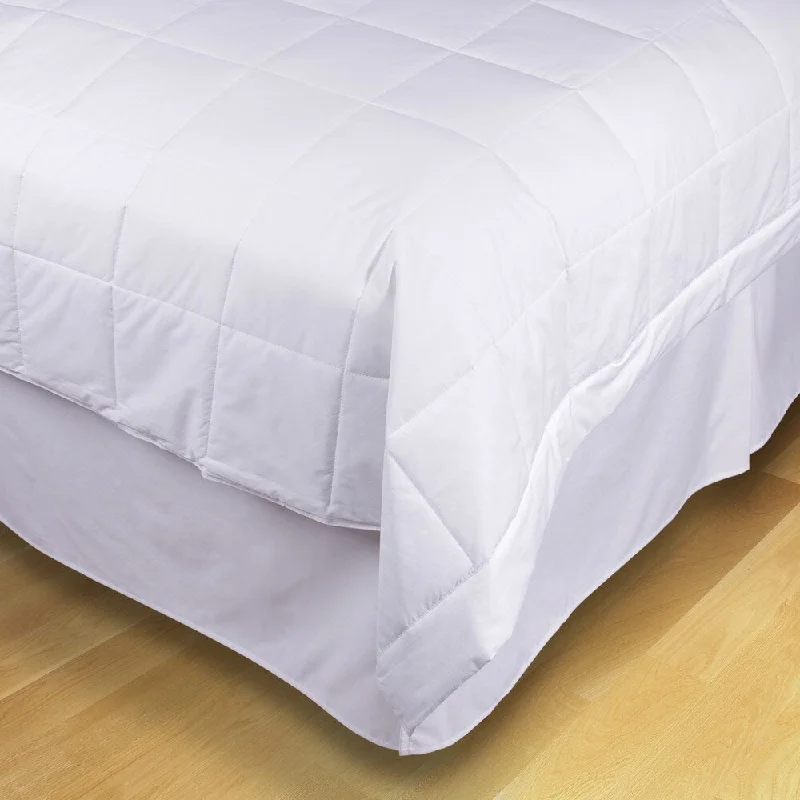 EcoPure Cotton Down Alternative Comforter filled with Recycled Fiber