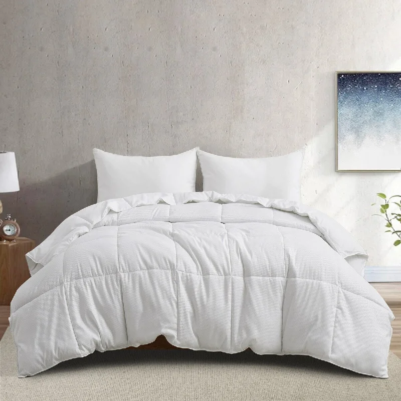 Embossed All Season Down Alternative Comforter