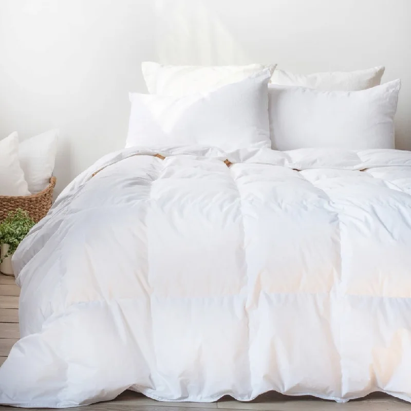 Extra Warm Feather & Down Duvet Comforter Insert by BOKSER HOME