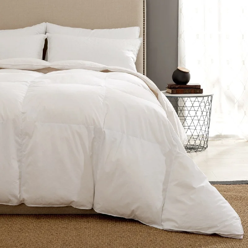 Heavy Weight White Goose Down Fiber Gusseted comforter