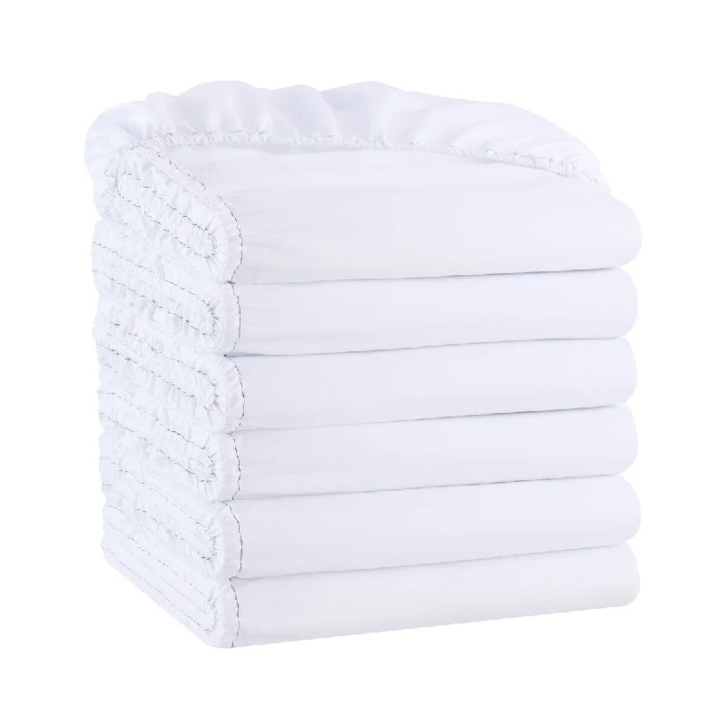 Host & Home Microfiber Fitted Sheets (6 Pack)