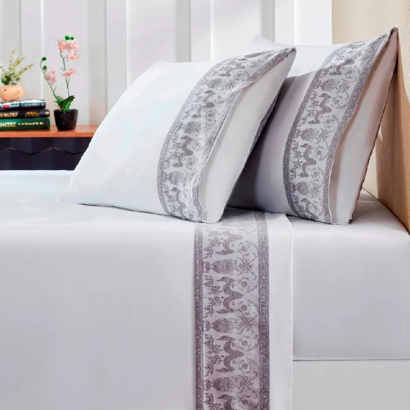 Jacquard Sheet Set Queen Starlight